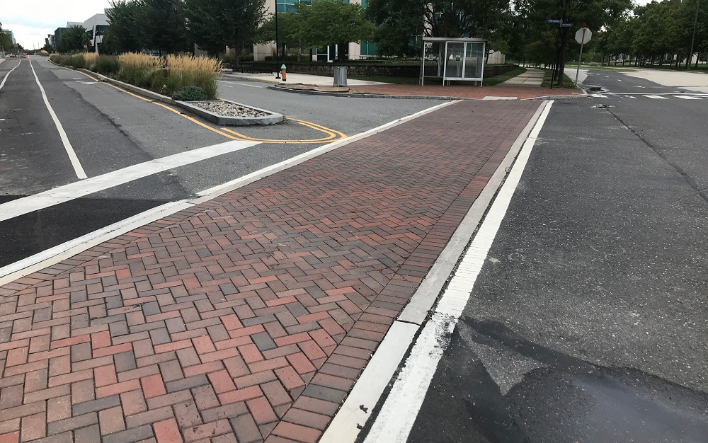 Textured crossings